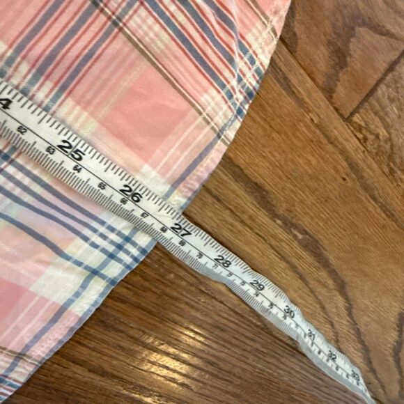 Lauren Jeans Co. pink plaid button down 2x - Picture 7 of 10